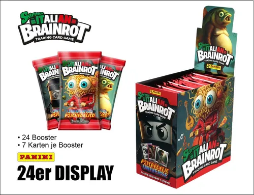 Skifidol Italian Brainrot TC - DISPLAY - Erlebe die spannende Edition Skifidol Italian Brainrot! Ideal für gesellige Spielabende und strategisches Denken. Fordere deine Freunde heraus und genieße unvergessliche Momente!