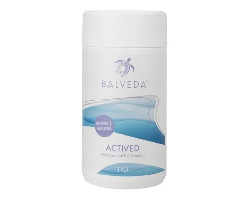 BALVEDA Poolpflege BALVEDA ACTIVED Aktivsauerstoff-Granulat 1 kg, (Nicht zutreffend), Schnelllösliches Granulat