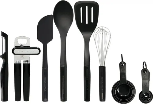 KitchenAid Küchenutensilien, 15 er Set in schwarz von KitchenAid