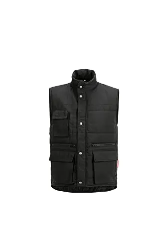 Planam Outdoor Turbo Weste schwarz Gr. 8XL - Herren Outdoor-Weste in Größe 8XL, aus strapazierfähigem Polyester-Baumix, ideal für aktive Outdoor-Aktivitäten und vielseitig einsetzbar.