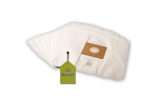 Staubsaugerbeutel für HANSEATIC VCB46A15F-70 - 20 Stück mit Mikrofiltern - Hochwertige Staubsaugerbeutel aus 5-lagigem Microvlies für maximale Saugleistung und Hygiene. Ideal für HANSEATIC Staubsauger, sorgt für optimale Filtration von Feinstaub und längere Filterwechselintervalle.