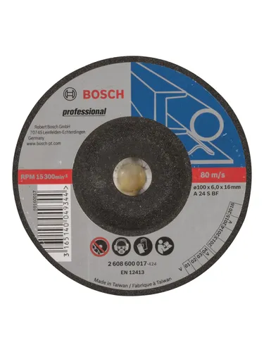 Bosch SKRUPSKIVE STÅL 100MM