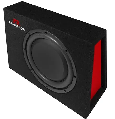 Renegade RXS1000 Gehäuse-Subwoofer - 25 cm (10
