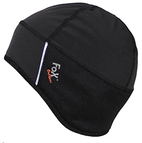 MFH Fuchs Unisex Mutze-10861A Mutze, Schwarz, M