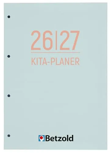 Betzold Kita-Planer 2026/2027, Loseblatt-Sammlung DIN A4 – Jahresplaner/Kalender für Krippe & Kita