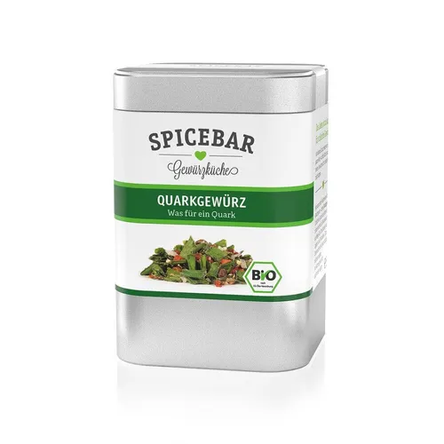 55g Quarkgewürz bio, Gewürzmischung, Knoblauch, Oregano, Chili,Pfeffer, Spicebar