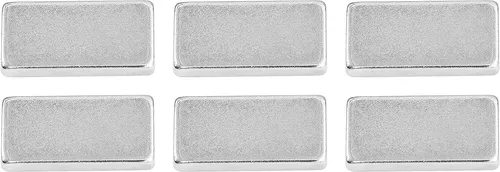 Connex Neodym-Quadermagnet - 20 x 10 x 3 mm (6 Stück) ,Haftkraft 4 kg
