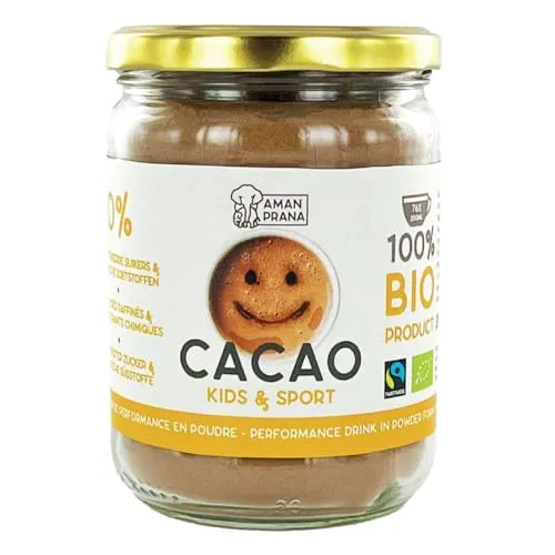 Amanprana Gula Java Cacao, Kids & Sports, 390g