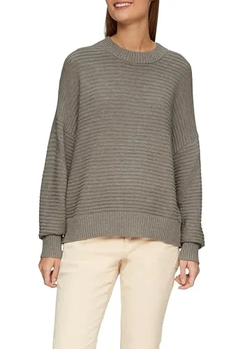 s.Oliver Oversized Strickpullover mit Strukturdetails