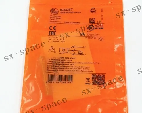 IFM IE5287 Induktiver Sensor - Neu aus Deutschland, dieser hochwertige induktive Sensor bietet präzise Messungen und ist ideal für industrielle Anwendungen.