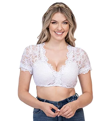 Dirndl Weiß von Schöneberger Trachten Couture