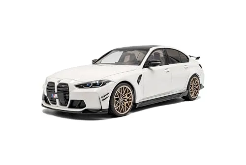 Solido 421186515 - BMW M3 (G80) alpineweiß uni 1:18 - Maßstabsmodell 1:18 aus Metall und Kunststoff, detailgetreue Nachbildung des BMW M3 (G80) in alpineweiß, ideal für Sammler und Modellbau-Enthusiasten.
