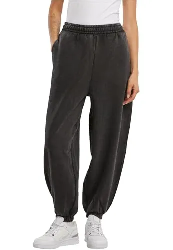 Build Your Brand Damen Sporthose Vintage Heavy Sweatpants, lässige Trainingshose für jeden Tag
