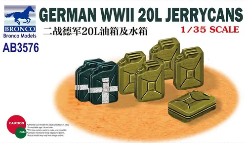 BRONCO AB3576 1/35 German WWII 20L Jerrycans