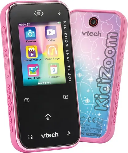 VTech KidiZoom Snap Touch pink, mehrfarbig, von VTech