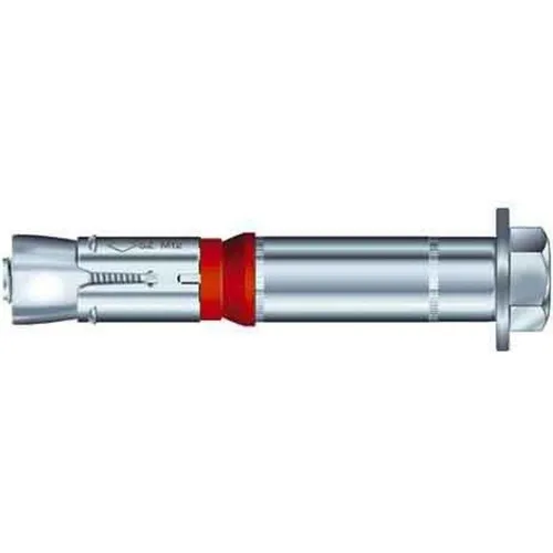 TOX Schwerlastanker Dual Force 1 10x10 mm - 50 Stück - Dübel für hohe Tragfähigkeit, ideal für schwere Lasten und zuverlässige Befestigungen in verschiedenen Materialien.
