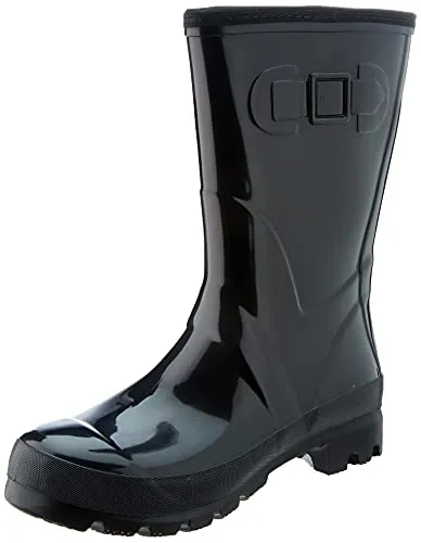 Beck Damen Mode Warm Gummistiefel, Schwarz, 39 EU - Wanderschuhe, wasserfest und warm gefüttert für optimalen Komfort bei jedem Wetter.