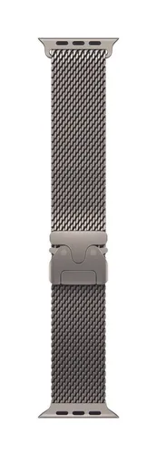 Apple Milanaise Armband Titan für Watch 49mm (natur) M von Apple