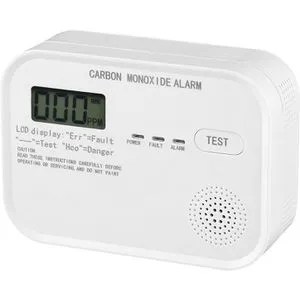 ChiliTec CO-Melder CT-KM 107, mit Batterie, 10 Jahres Sensor, mit Display