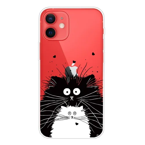 Schutz Handy Hülle für Apple IPhone 13 Case Cover Tasche Etui Bumper Transparent