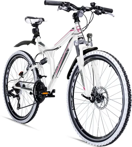 Bergsteiger Phoenix 26 Zoll Mountainbike – Sportliches Allroundtalent - Das 26 Zoll Mountainbike Phoenix von Bergsteiger vereint sportliches Design mit technischer Raffinesse. Ideal für Stadt und Gelände, ausgestattet mit hochwertiger Vollfederung und 21 Gang-Schaltung für maximales Fahrvergnügen.