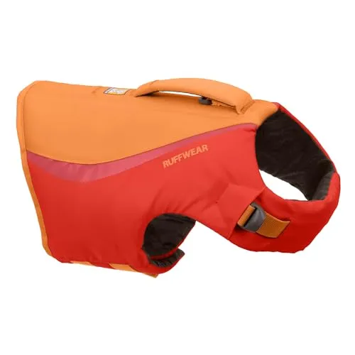 RUFFWEAR Float Coat Hundejacke - Schwimmweste für Hunde, sicherer Auftrieb und optimaler Komfort beim Wassersport, Größe Medium