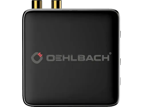 Oehlbach BTR Evolution 5.1 Bluetooth Musik-Sender/Empfänger - Adapter mit Bluetooth 5.1, aptX HD für kabellose Übertragung in CD-Qualität, 2-in-1-Funktion für Senden und Empfangen, ideal für Home-Entertainment
