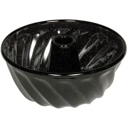Riess Gugelhupfform 24 CLASSIC - Hochwertige Gugelhupfform aus Emaille, durchmesser 24 cm, hitzebeständig bis 450°C, für alle Herdarten geeignet, energiesparendes Kochen und leicht zu reinigen.