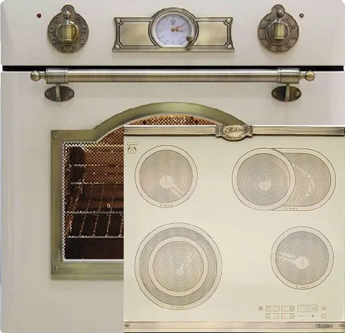 Kaiser Küchengeräte Elektro-Backofen-Set EH 6355 mit Kochfeld