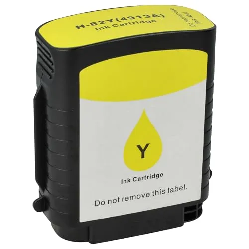 vhbw Tintenpatrone Gelb kompatibel mit HP DesignJet 500, 815MFP, 800, 500PS, 800PS Drucker (kompatibel, 69ml)