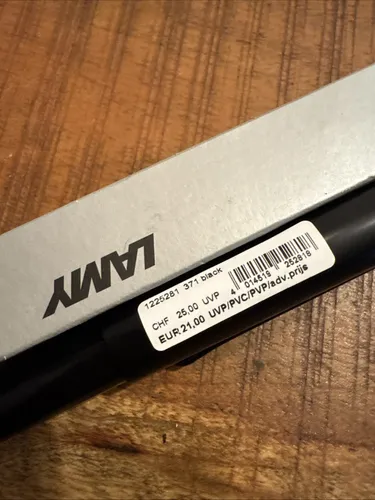 Produktbild LAMY 371 Tintenroller AL-star black M63 Mine schwarz