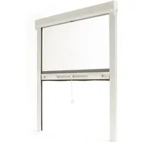 Avosdim Insektenschutzrollo Fenster & Tür Aluminium 150cm x 220cm Weiß