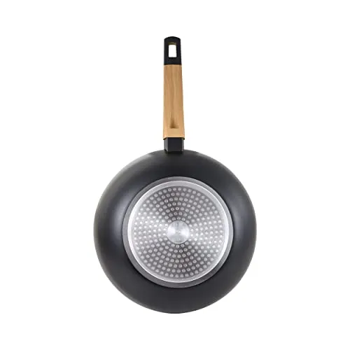 BERGNER BG-34627-BK Earth Black Keine Stickpfanne, Aluminium, 1 Liter, schwarz