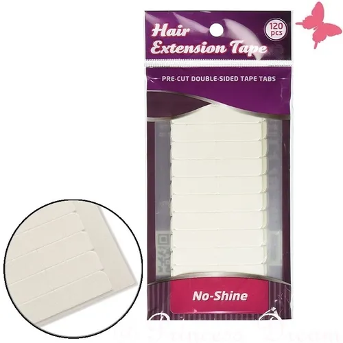 Ersatz Tapeband Cuttings Doppelseitig Tape Extensions Tressen Haarteile 120
