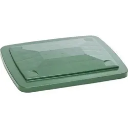 CRAEMER Deckel 210l für Transportbehälter L790xB605mm grün HD-Polyethylen - Werkstatteinrichtung - Robuster Deckel aus HD-Polyethylen, ideal für sichere Lagerung und Transport von Materialien.