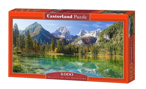 Puzzle 4000 Teile: Bergsee von CASTORLAND - Puzzles, faszinierendes 4000 Teile Puzzle mit beeindruckendem Bergsee-Motiv, ideal für anspruchsvolle Puzzle-Fans.