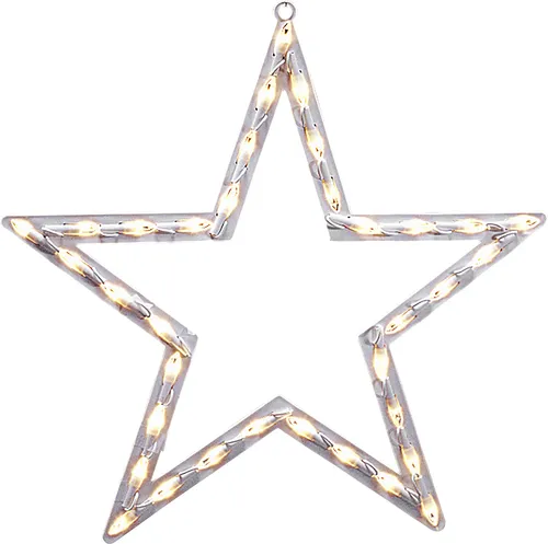 KonstSmide Fenstersilhouette 35xLED Stern von Konstsmide