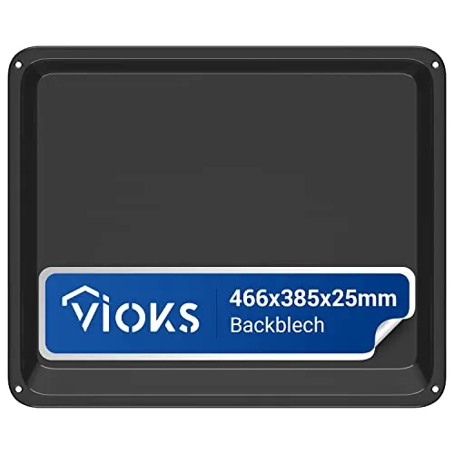 Backblech Kuchenblech emailliert für AEG 14002049002/9 - Backofen- & Herdteile - Hochwertiges emailliertes Backblech, ideal passend für AEG und Electrolux, sorgt für gleichmäßige Wärmeverteilung und perfekte Backergebnisse.