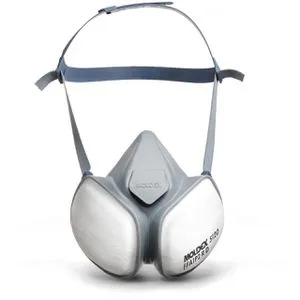 Moldex CompactMask 5120 - Wiederverwendbare Atemschutzmaske mit Ventil - Halbmaske A1P2 R D für zuverlässigen Schutz gegen organische Gase und Feinstaub. Komfortable Passform und geringerer Atemwiderstand dank Einatemventil.