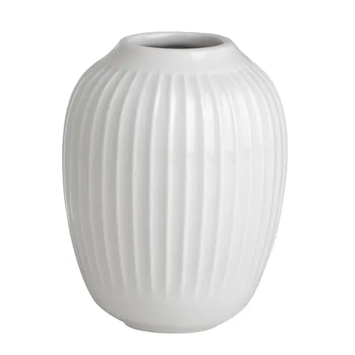 Kähler Hammershøi Vase 10.5 cm in weiß von HAK Kähler