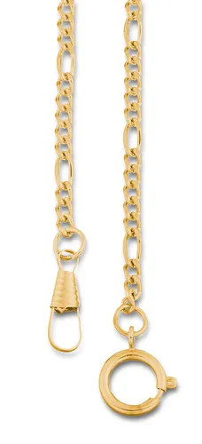 Taschenuhrkette vergoldet,Gliederkette