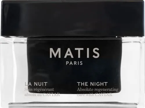 Matis Caviar The Night 50 ml - Luxuriöse Nachtpflege - Nachtpflege mit revitalisierenden Kaviarextrakten für eine strahlende und erholte Haut am Morgen.