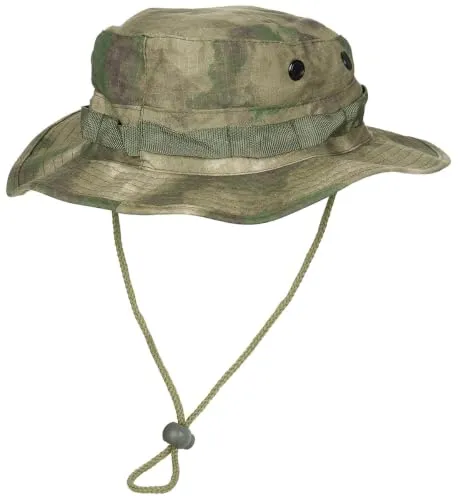 FH Buschhut US mit Kinnband GI Boonie Rip Stop, XL, Khaki