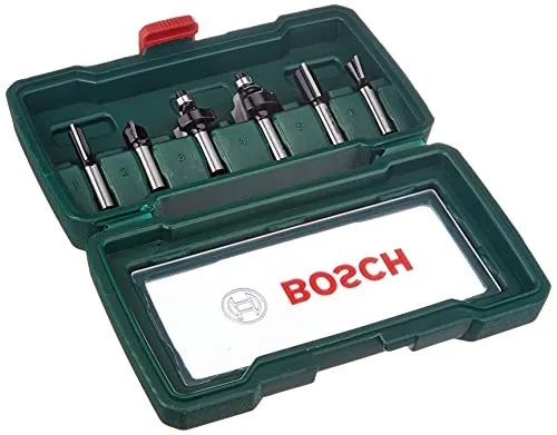 Bosch Fräser 2607019463, 8mm, 6-teiliges Set