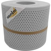 zaunzu Sichtschutz Premium gelocht Diamant-Muster Lichtgrau 26m - Zubehör für Zaunbau & Sichtschutz – Eleganter Sichtschutzstreifen mit modernem Diamant-Lochmuster, einfache Montage ohne Clips, ideal für Doppelstabmattenzäune.