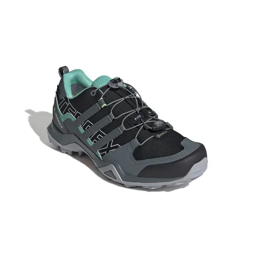 adidas Terrex Swift R2 GTX Damen Wanderschuhe - Wasserdichte Trail-Wanderschuhe mit GORE-TEX Membran für trockene Füße und optimalen Grip auf nassen Untergründen dank Continental Gummi. Ideal für alpine Abenteuer!
