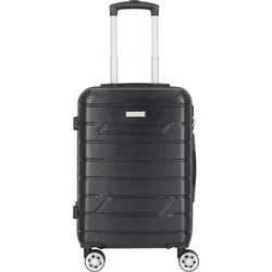 NOWI Handgepäckskoffer Bergamo – 37L Kabinentrolley mit Hartschale - Koffer für Kurztrips – 37L Volumen, robust mit Hartschale und integriertem Zahlenschloss. Ideal für Flugreisen mit 360° drehbaren Rollen für müheloses Manövrieren.