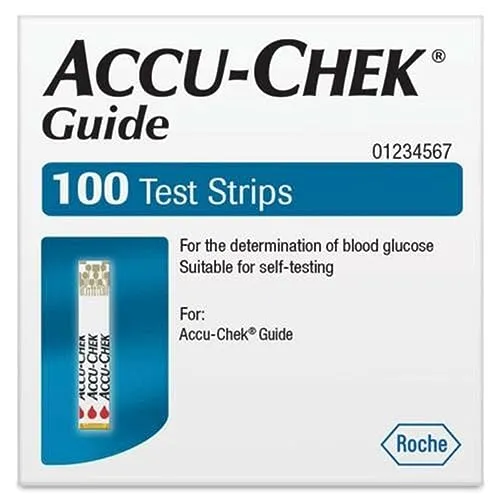 ACCU-CHEK Guide Blutzuckerteststreifen 100 St von Accu-Chek