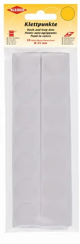 KLEIBER Klettpunkte, Durchmesser: 16 mm, weiß 40