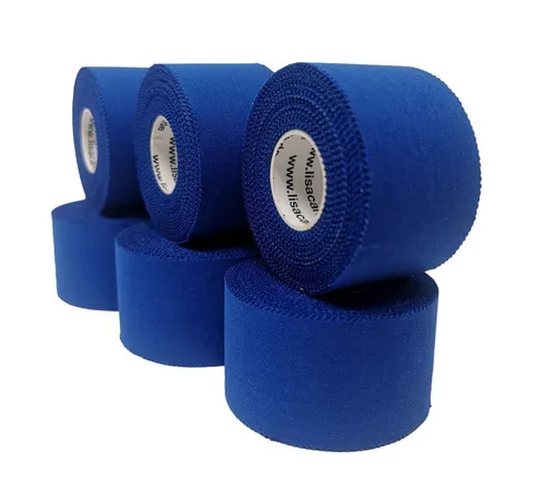 LisaCare Kinesiologie-Tape - Sport-Tape - Fixier- & Stabilisier-Tape (Set, 6-St., / 3,8cm x 10m) Latexfrei